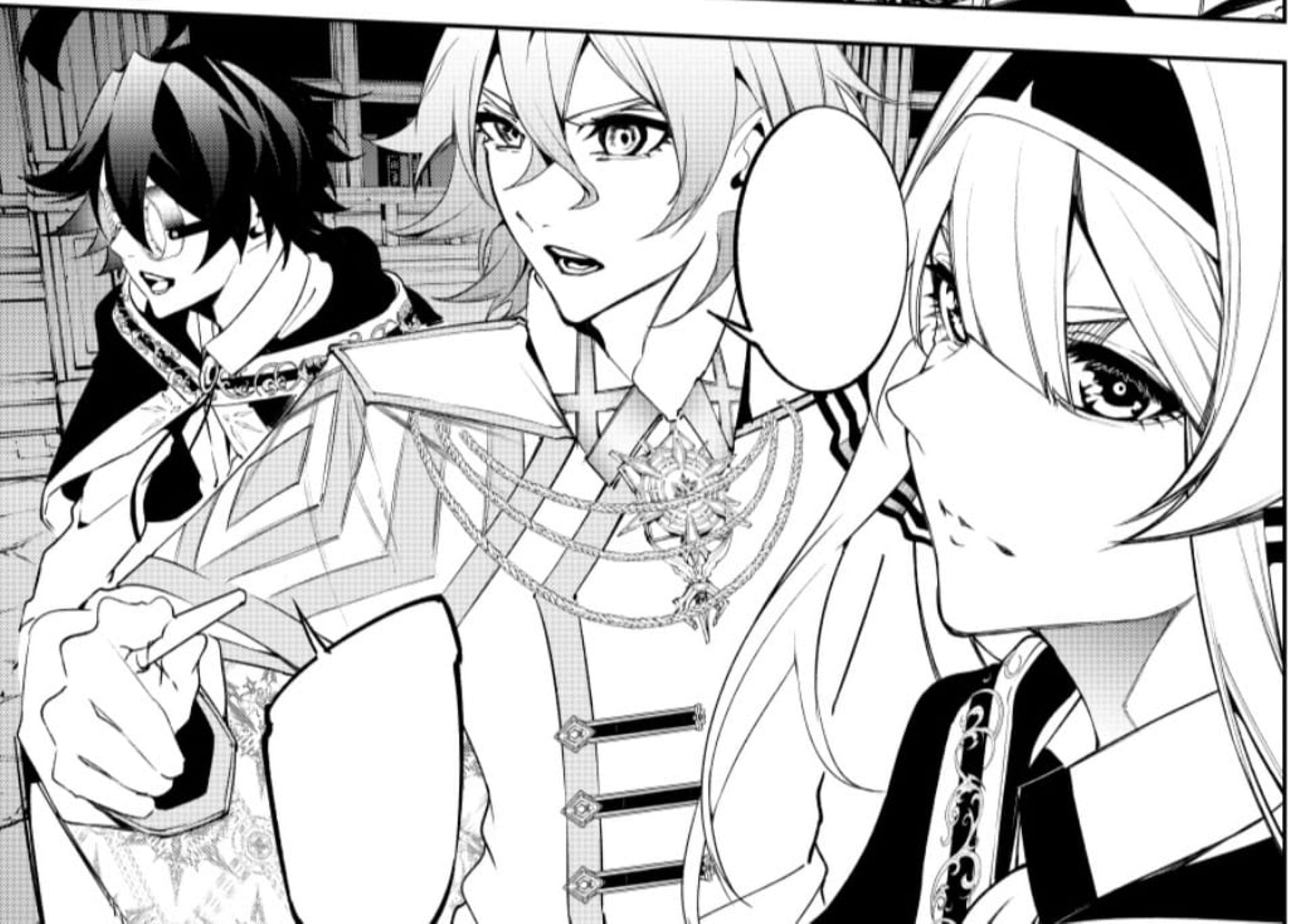 Will and others get ready to face Shade and others (Image via Kodansha)